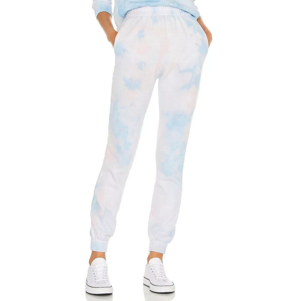 Frankies Bikinis 100% Cotton Funfetti Fleece Sweat Pants Jogger Size S $250